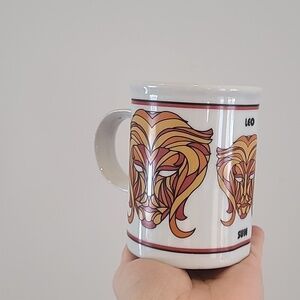 Vintage Leo Zodiac Mug